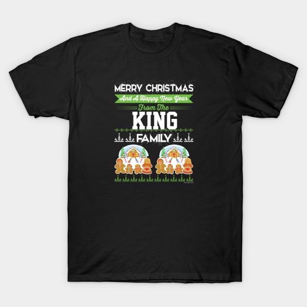 Merry Christmas And Happy New Year The King Fami T-Shirt by CoolApparelShop